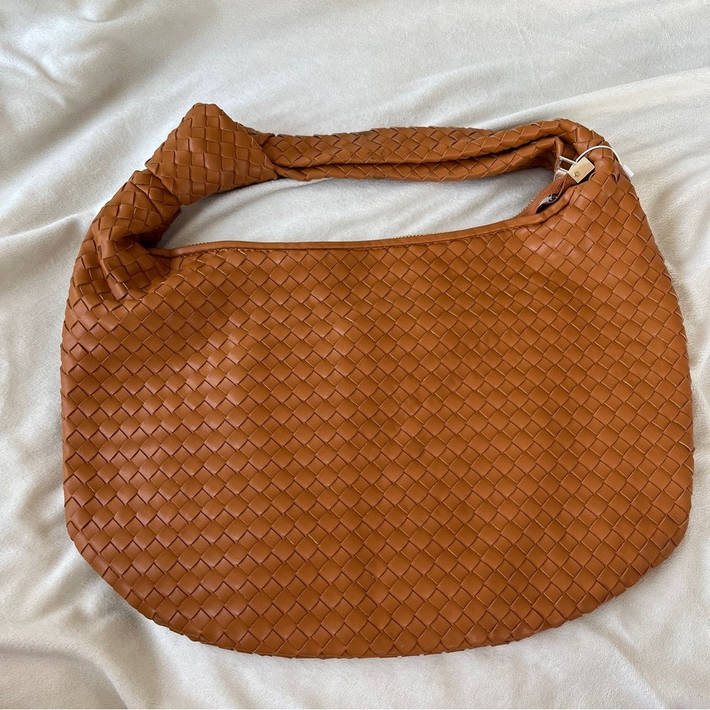 Anthropologie The Brigitte Satchel by Melie Bianco in Tan - Picture 5 of 6